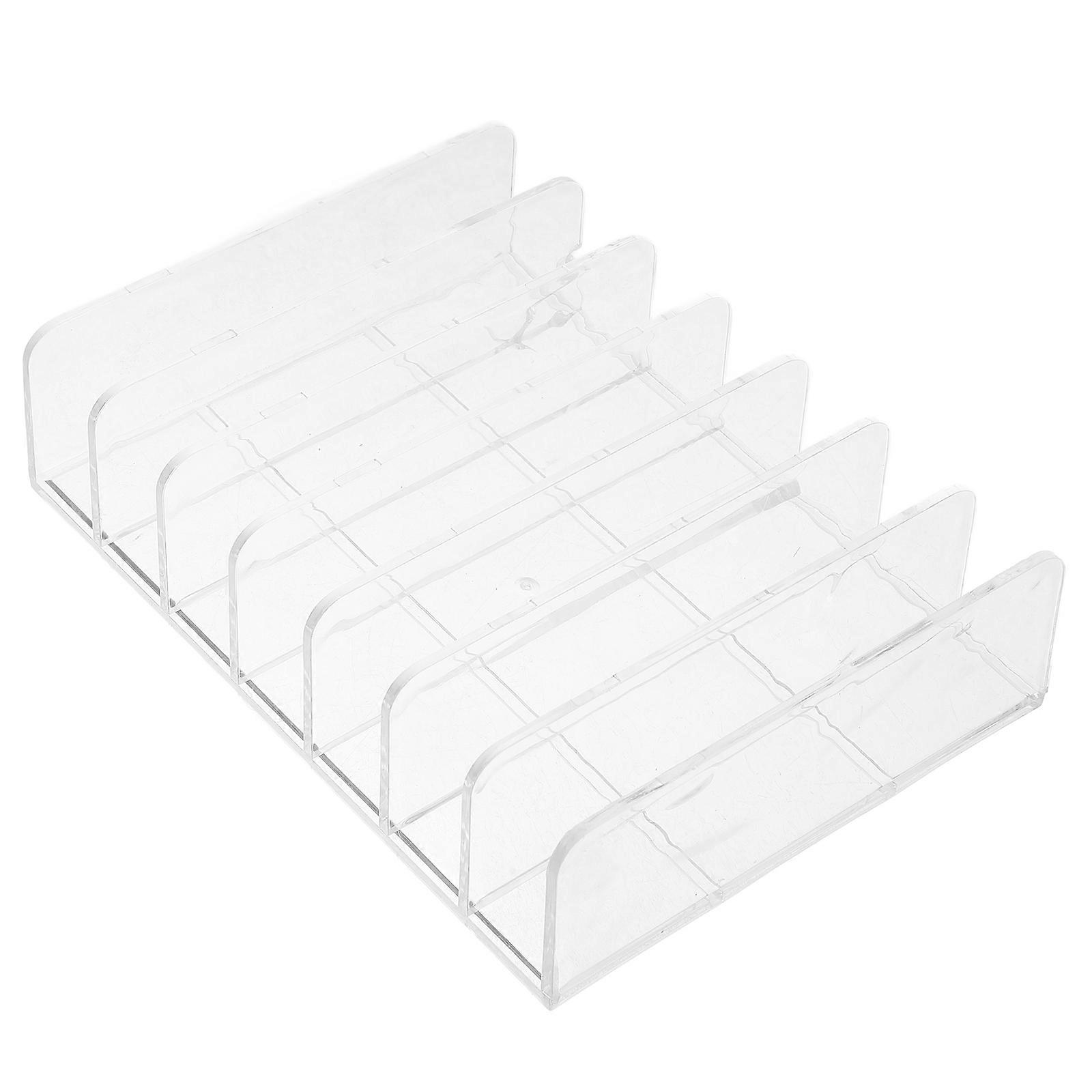 Eyeshadow Box Multi-Grid Pressed Powder Display Rack for Storage 8Pcs