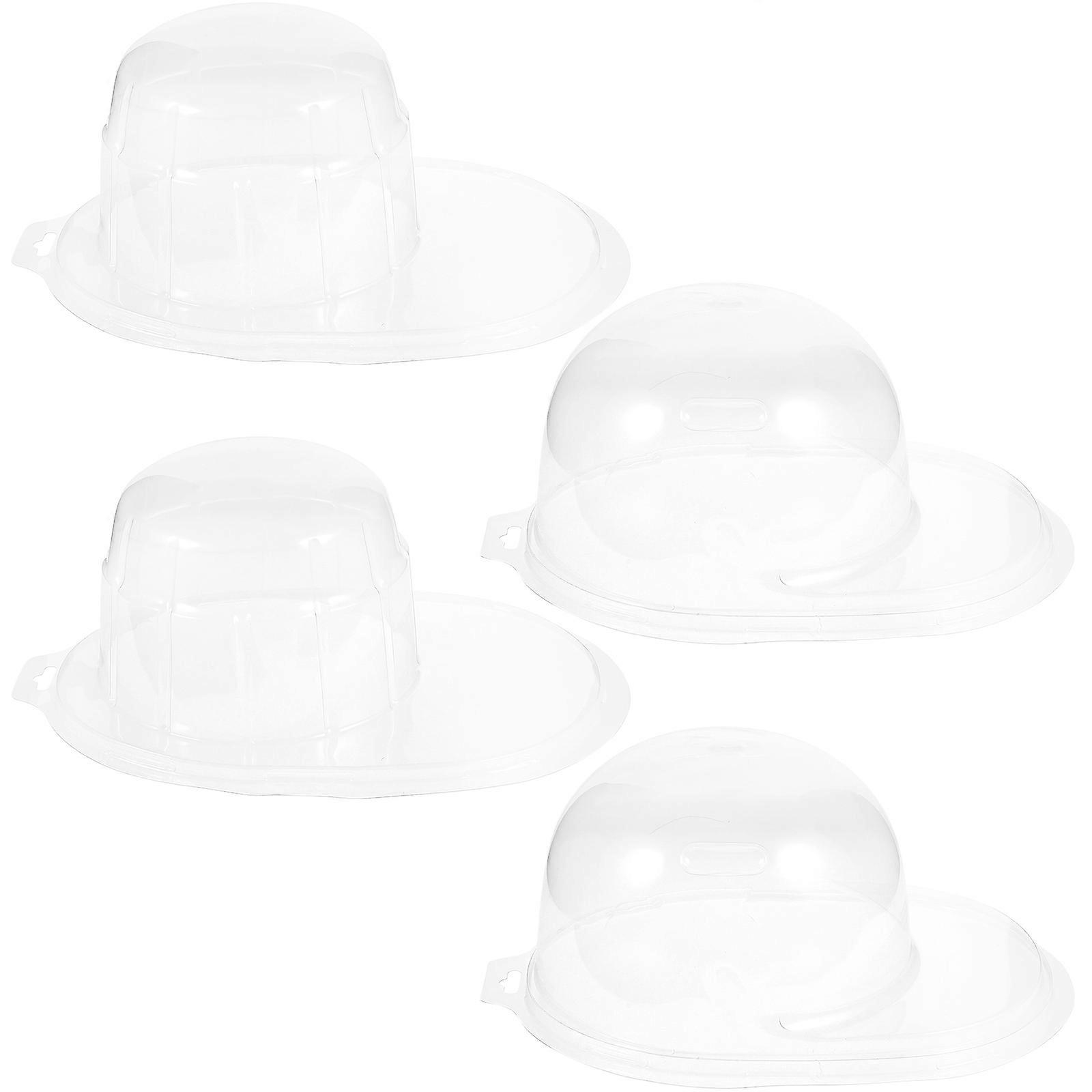 Portable Transparent Hat Shaper Rack for Hat Storage 2Pcs Set