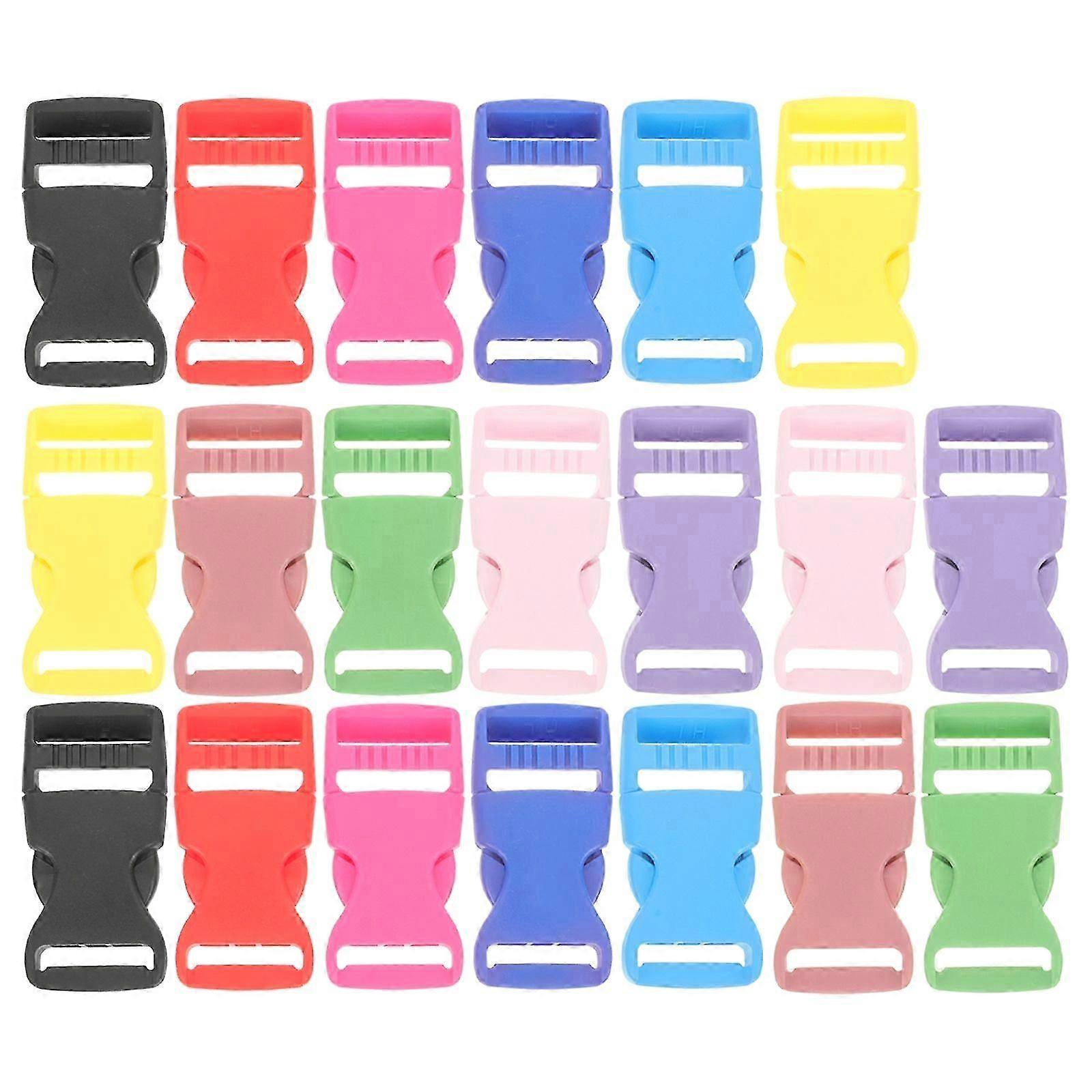 10 Pairs Detachable Side Release Buckles for Backpack Belt Replacement