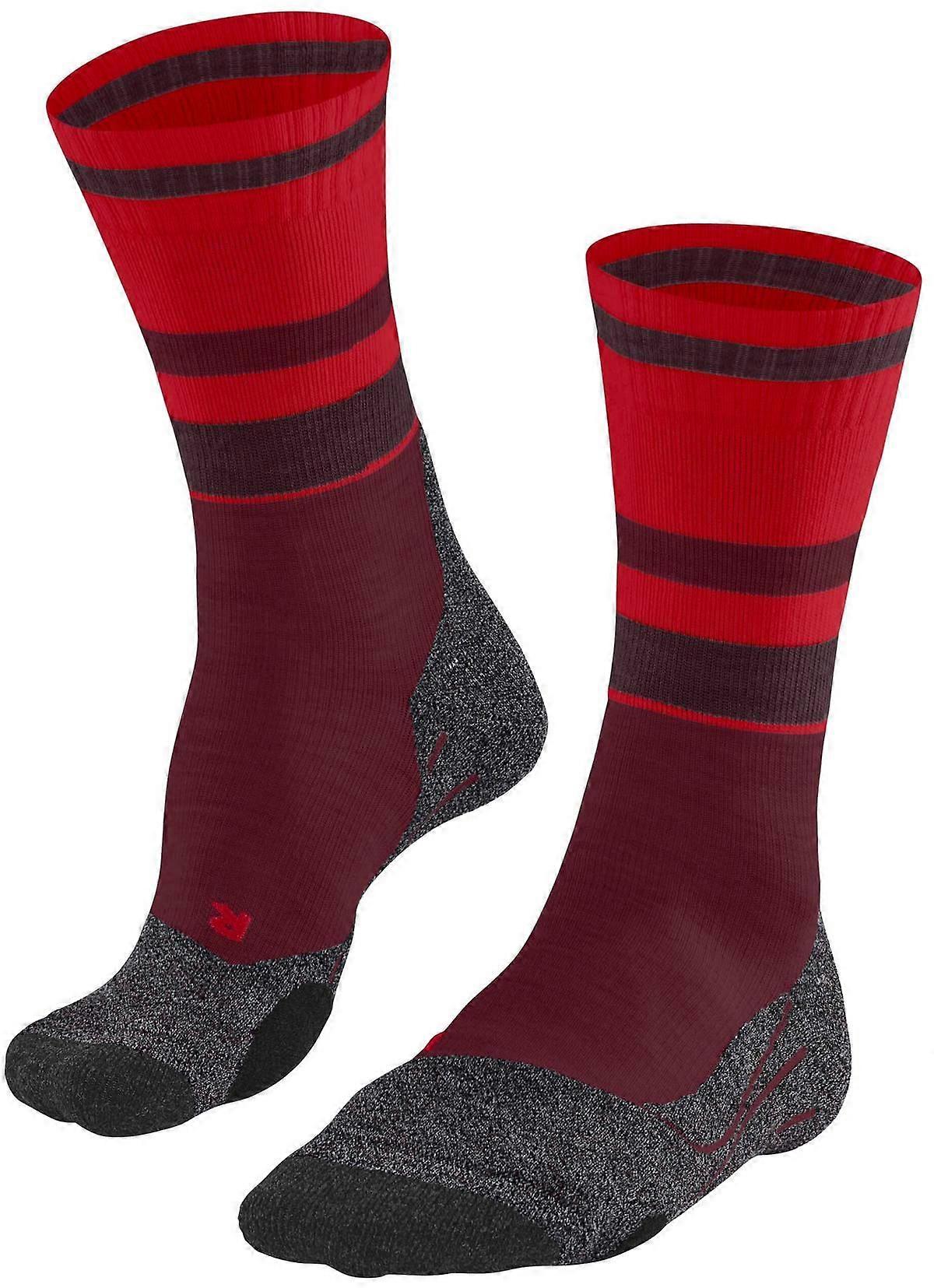 Falke TK2 Explore Compression Trekking Socks - Fuego Black Red