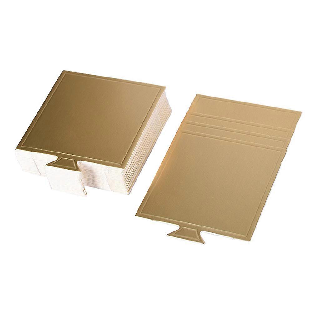 Cake Serving Base Mousse Mat for Cake Serving 100Pcs Disposable