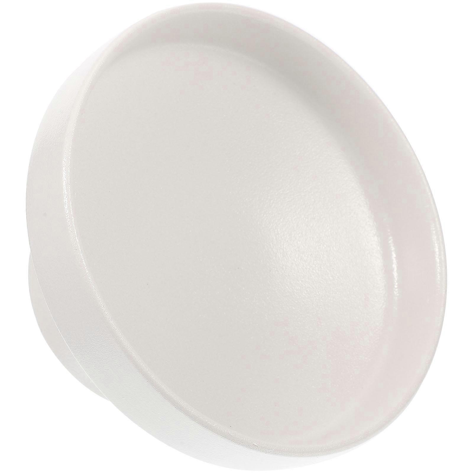 Footed Ceramic Fruit Serving Tray for Storage White Fruit Display