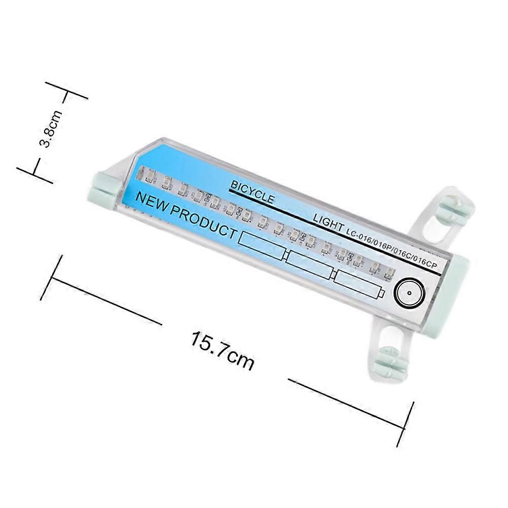 LED Spoke Light for Bicycle Featuring 32 Pattern Warning Lights