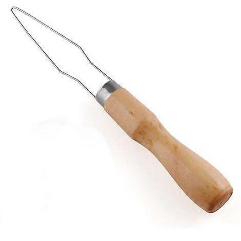 172mm Wooden Handle Thread Loop Threader Pull Loop Sewing Accessories