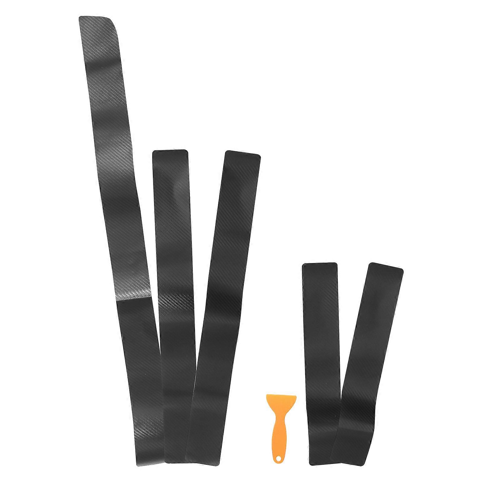 Car Door Sill Protector with Anti Scratch Function 5Pcs for Car Use