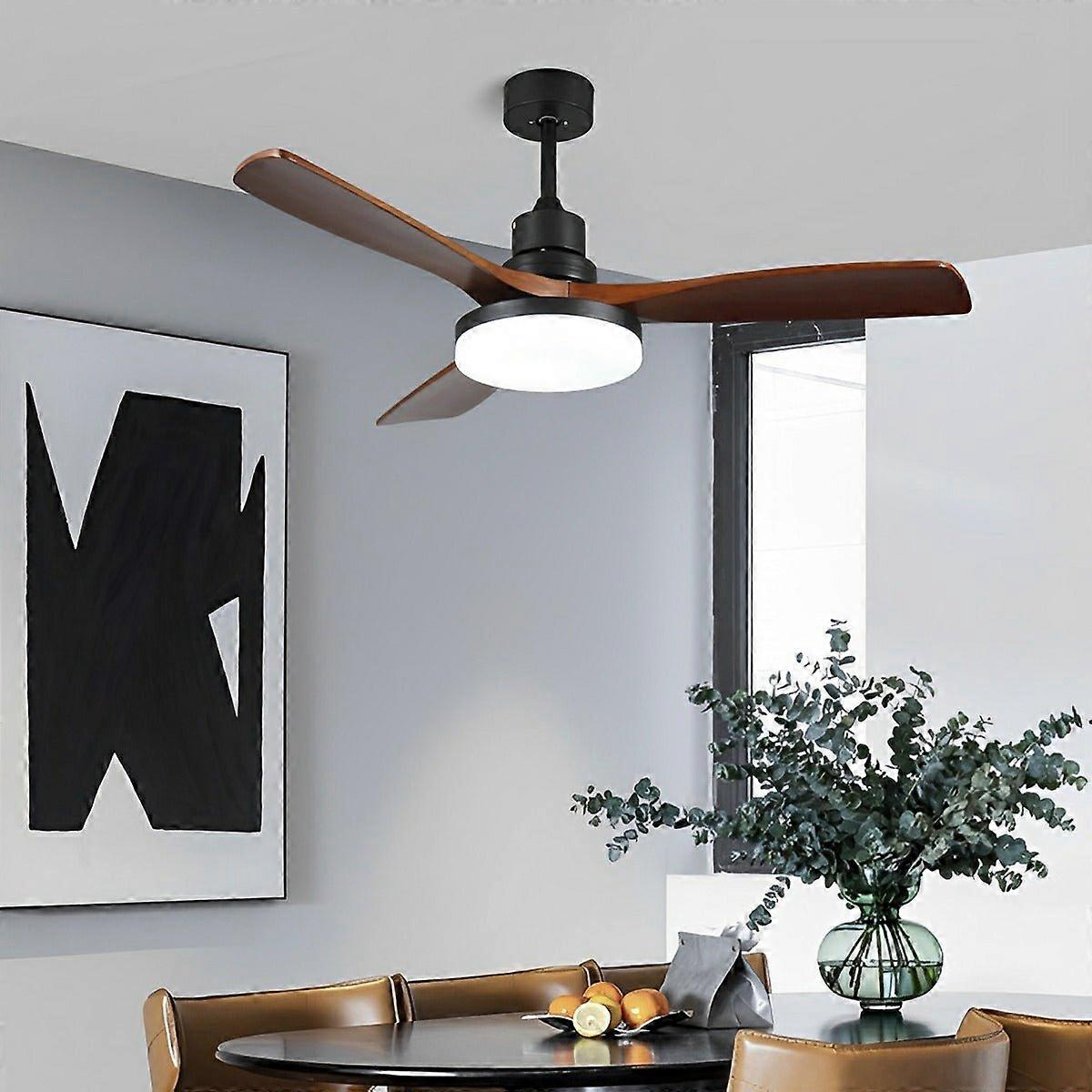 Vintage Dc Motor Reverse Variable Frequency Ceiling Fan Light