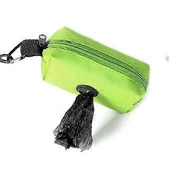Pet handbag dispenser with leash attachment, including waste bag dispenser and storage for dog and cat equipment
