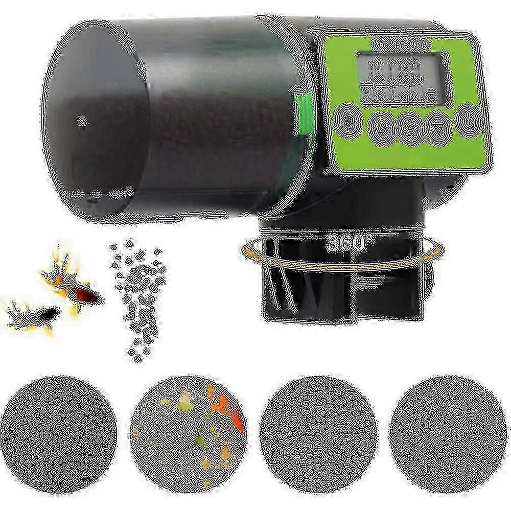 2025 Automatic Fish Feeder - Rechargeable Timer Fish Feeder