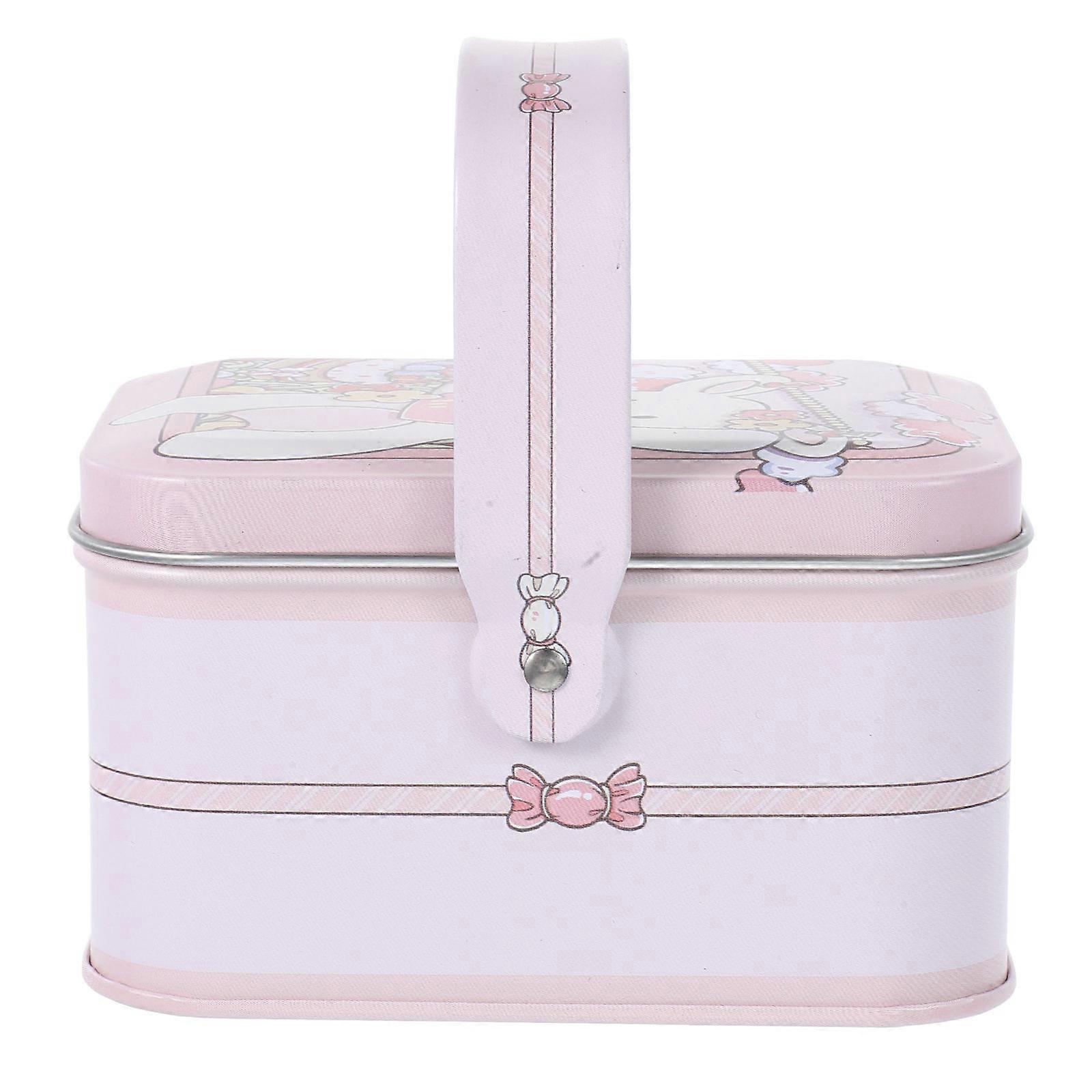 Metal Tin Storage Box Candy Container for Storage Purpose