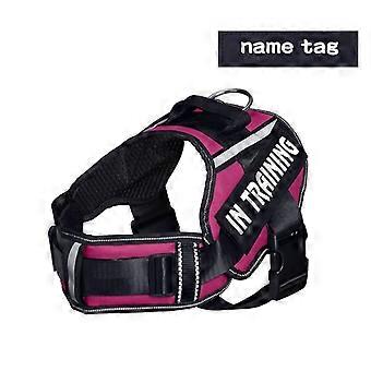 Adjustable Nylon Dog Harness Personalized Harness For Dogs Reflective Breathable Neck Guard Dog Harness Vest No Pull