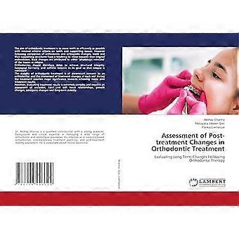 Assessment of post-treatment changes in orthodontic treatment