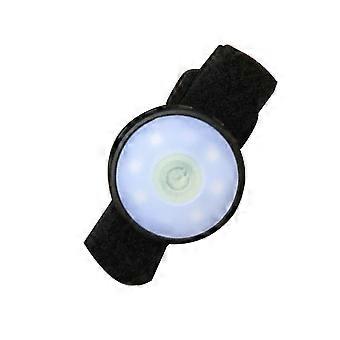 Pulsera de running con luz LED de seguridad y clip estroboscópico para uso en exteriores.