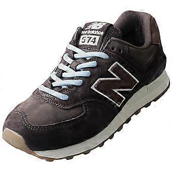 New Balance 574 Womens Casual Trainers in Darker Grey Matter