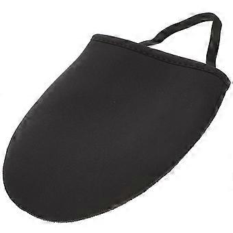 Motorcycle Foot Pad Gear Protector Cover Size L Durable Black for Motorcycling 1Pcs