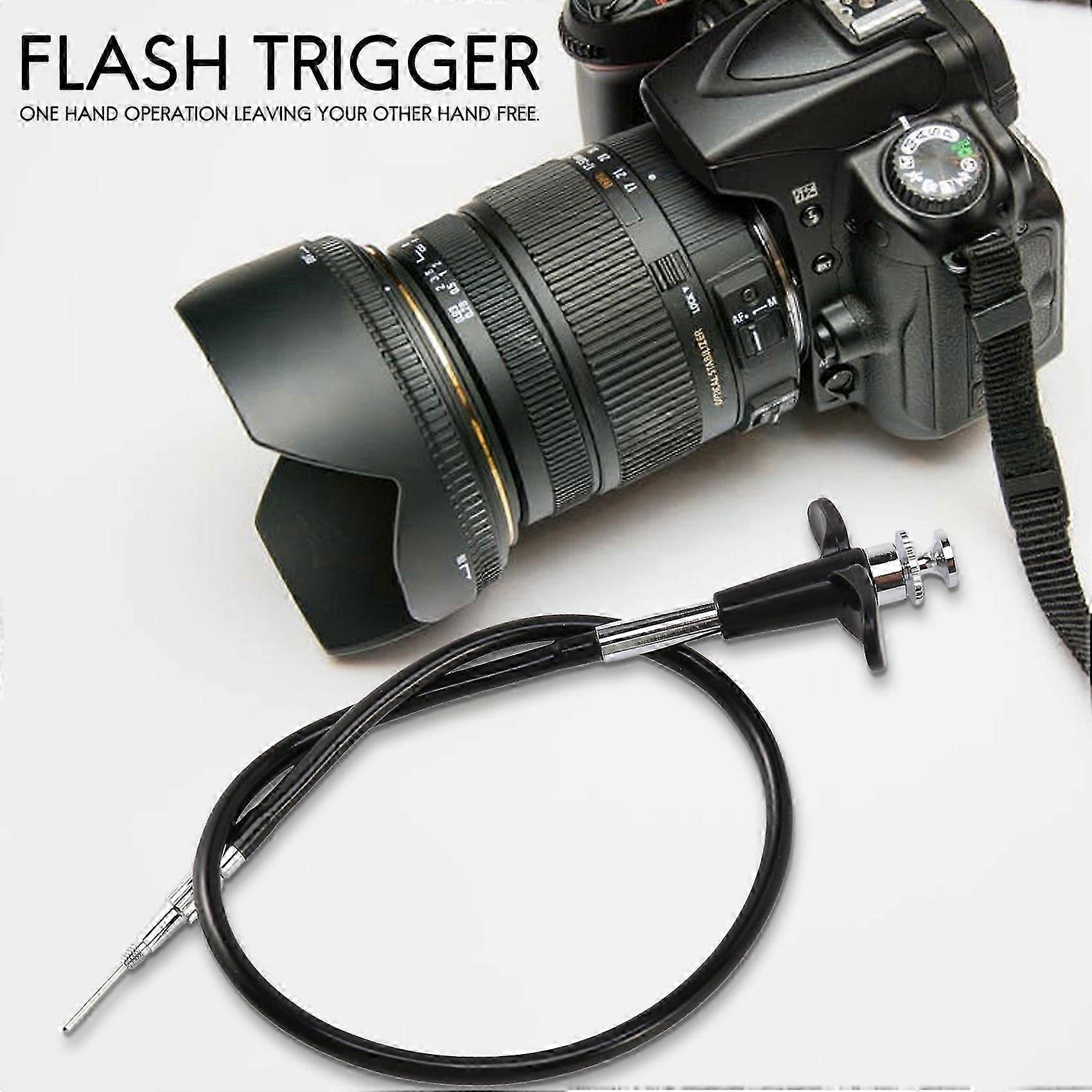 16" 40Cm Mechanical Locking Camera Shutter Release Remote Control Cable Cord
