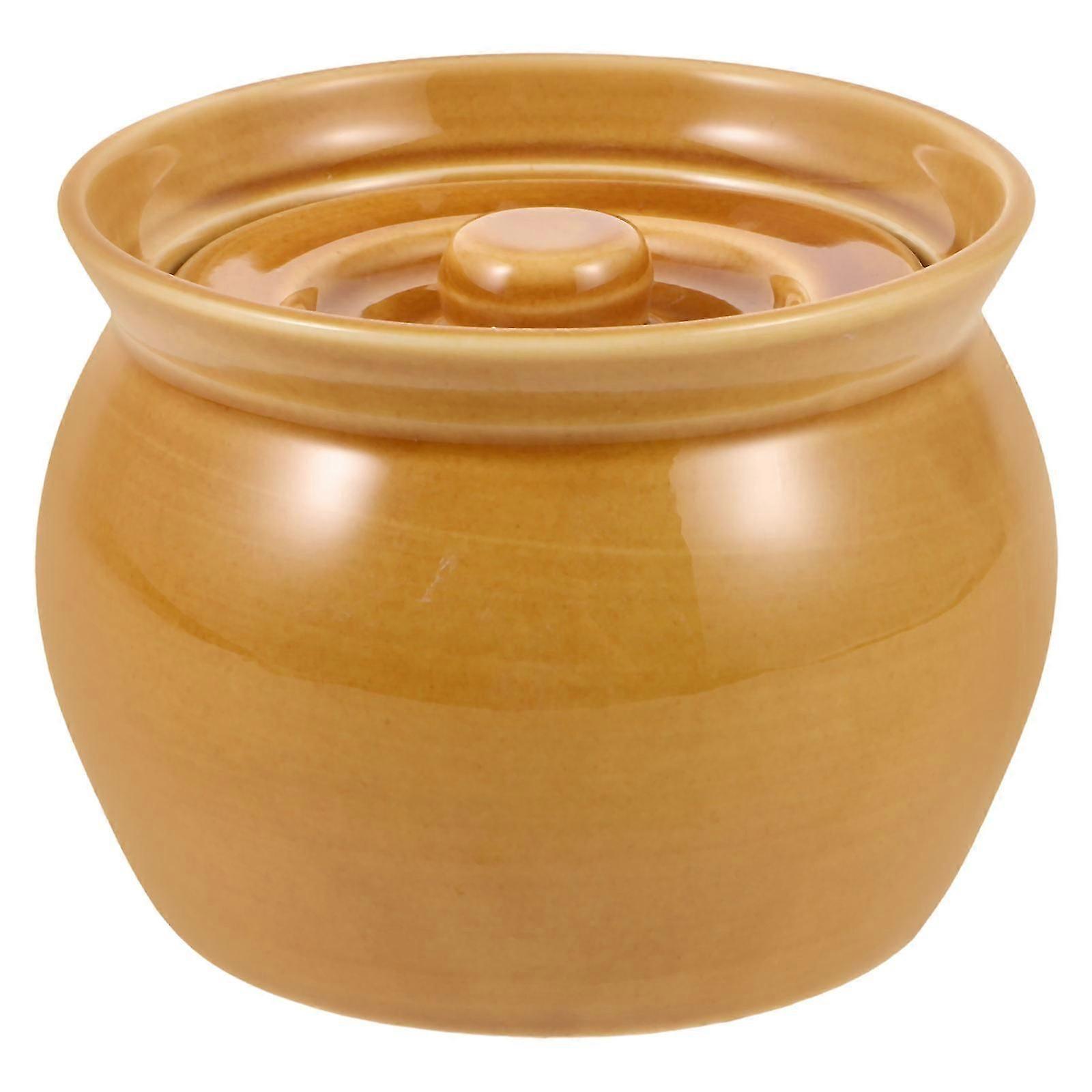Ceramic Stew Pot for Kitchen Use Small Ceramic Stew Pot with Lid