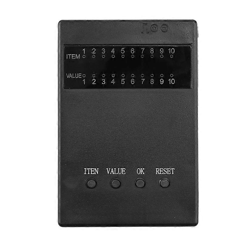RC Car Electronic Program Card Controller Programmerare för 25A-120A Borstlös ESC JIKAIX