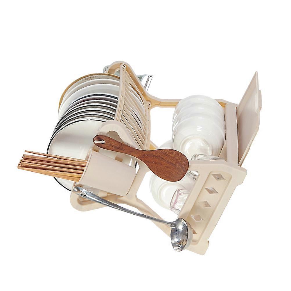 Kitchen Storage Shelf Multifunctional Dish Drain Rack for Storage Use