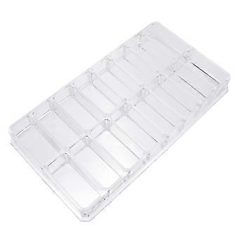 Transparent Acrylic Jewelry Storage Box for Powder Display Cosmetic Makeup Holder