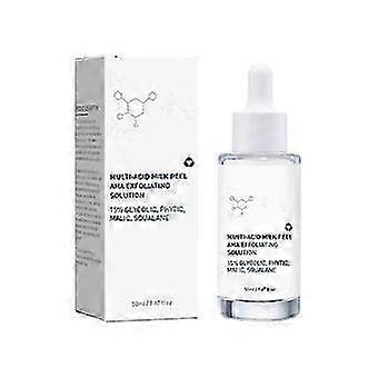 Serum złuszczające Multi-Acid Milk Peel AHA, Głębokie nawilżenie, Odżywienie, Sucha skóra, Pielęgnacja zmarszczek, Rewitalizacja dla łagodzenia i poprawy tekstury skóry