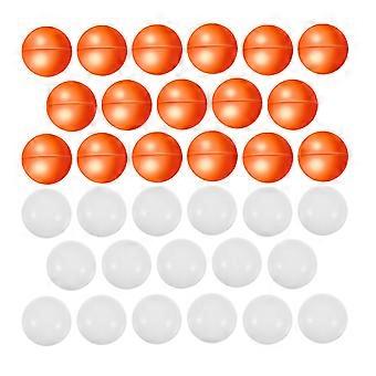 50 Pcs Ouvrable Boules De Loterie Rondes De Tombola Boules De Jeu Boules En Plastique De Tombola Boules De Fête Accessoires