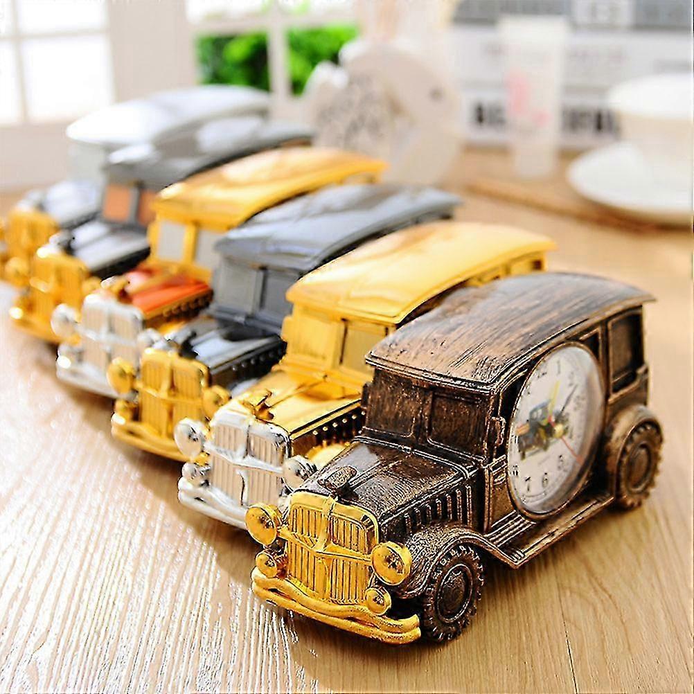 Car Shaped Alarm Clock compatible with Time Display 1Pcs Bedside Clock