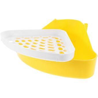Kaninchen-Toilette, dreieckiges Töpfchen-Trainingsgerät für Kleintiere