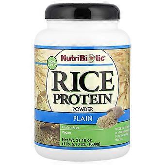 NutriBiotic, risproteinpulver, naturell, 1 lb 5,16 oz (600 g)