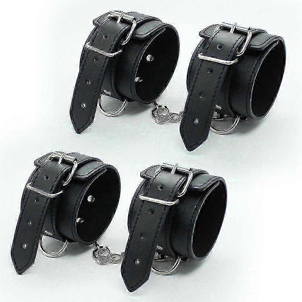 Soft Adjustable Leather Ankle Straps