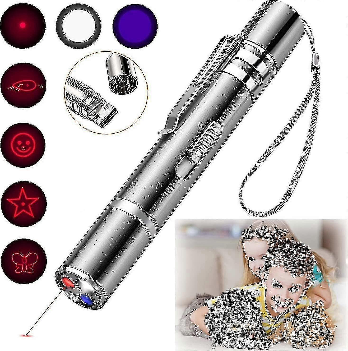 USB Laser Toy Red Patterns Portable