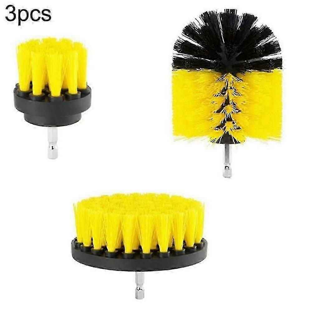 Drill Brush Set For Tile Grout