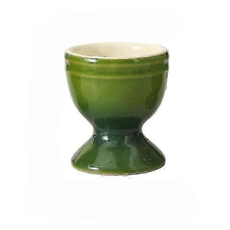 Colorful Gradient Ceramic Egg Cup, Practical Egg Holder Cup, Creative Circular Small Cup