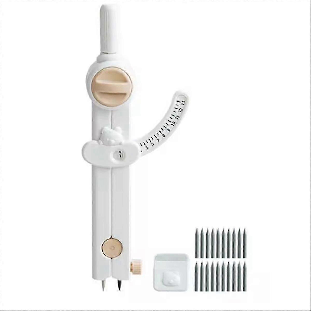 Drawing Compass compatible with Art Professional Compass compatible with Geometry Portable Compass with Scale DI