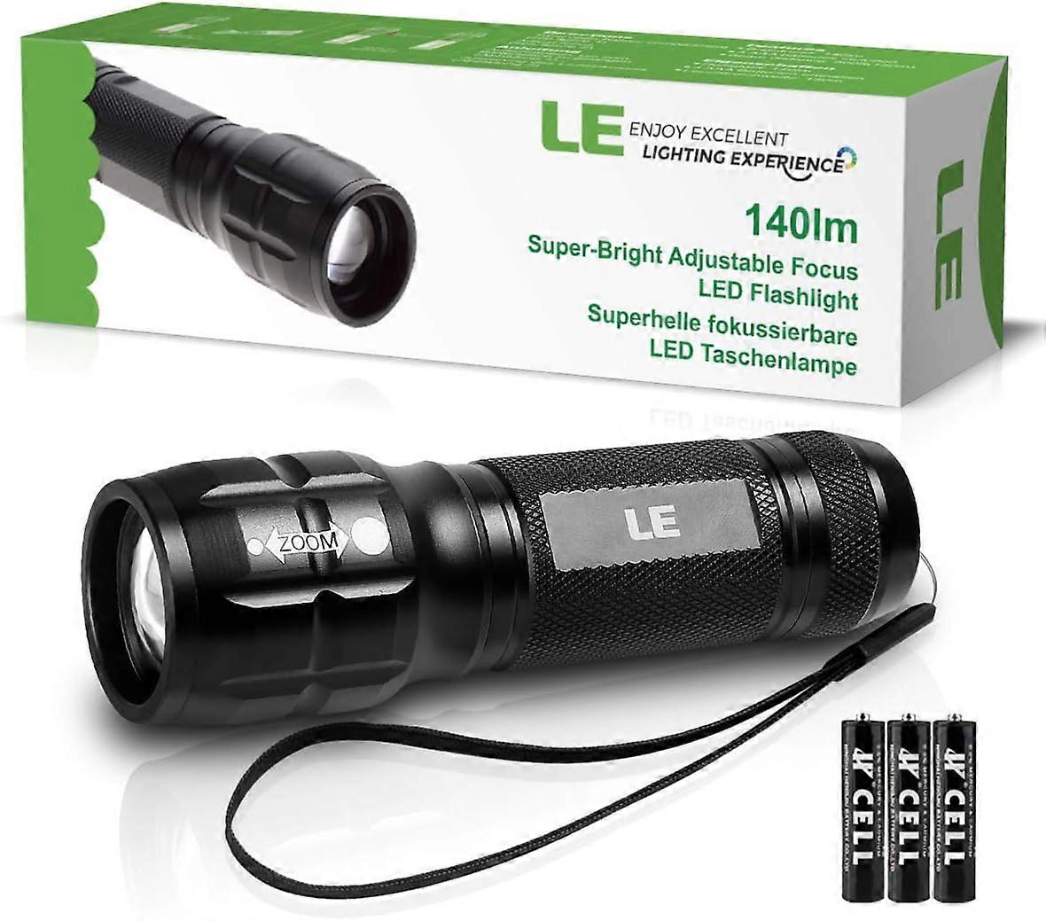 RGBW Tactical Flashlight Zoomable Ergonomic
