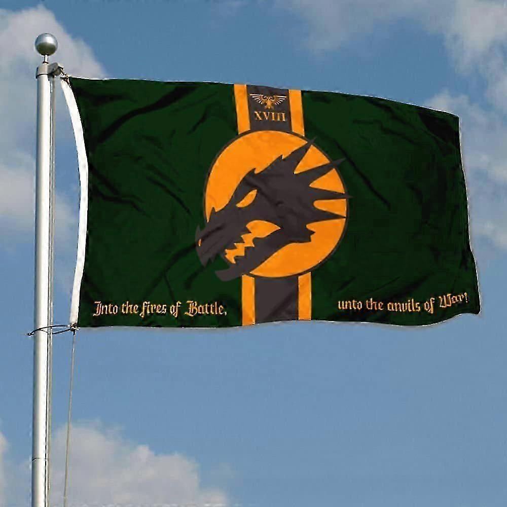 Drapeau Salamandre - Décoration Intérieure et Extérieure - réf. 0306