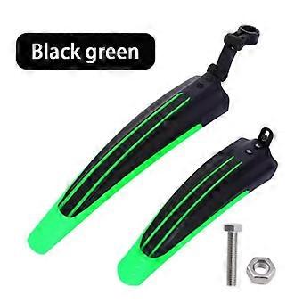 2pcs Bike Mudguard Set Bicycle Fenders Splash Fender Guard Road Mountain MTB Front Rear Cycling Riding Accessories