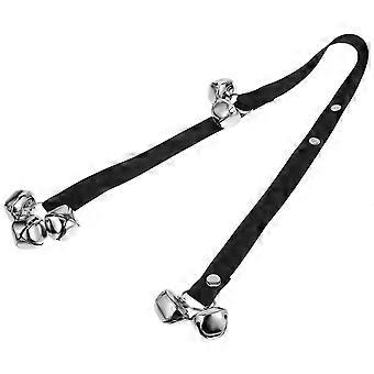 Dog Training Rope Doorbell Pet Bell with Canvas and Stainless Steel Bells