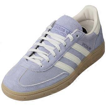 adidas Handball Spezial Womens Fashion Trainers in Purple Off White