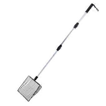 3 in 1 Stretchable Chicken Litter Scoop for Coop Accessories, Sifting Shovel (22.450 Inch)