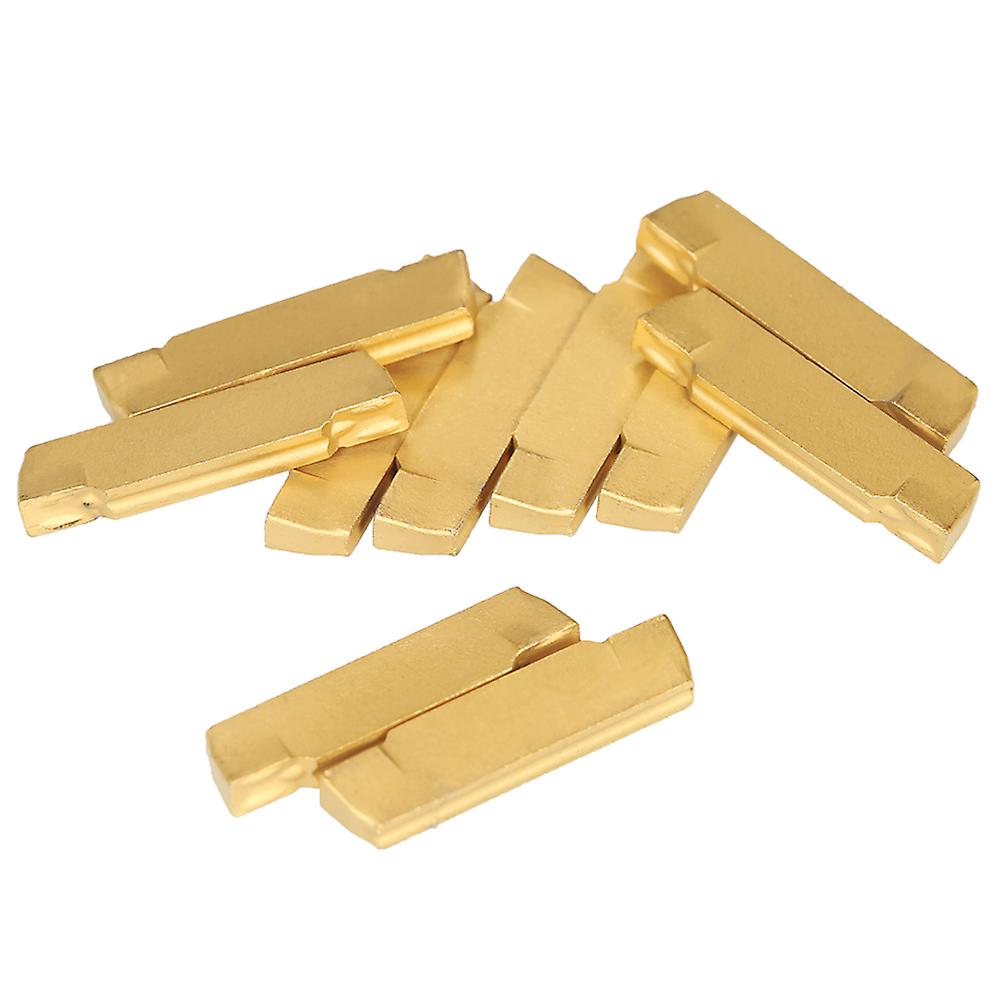 10pcs/box 2mm Width Carbide Inserts Lathe Grooving Cut-off Tool