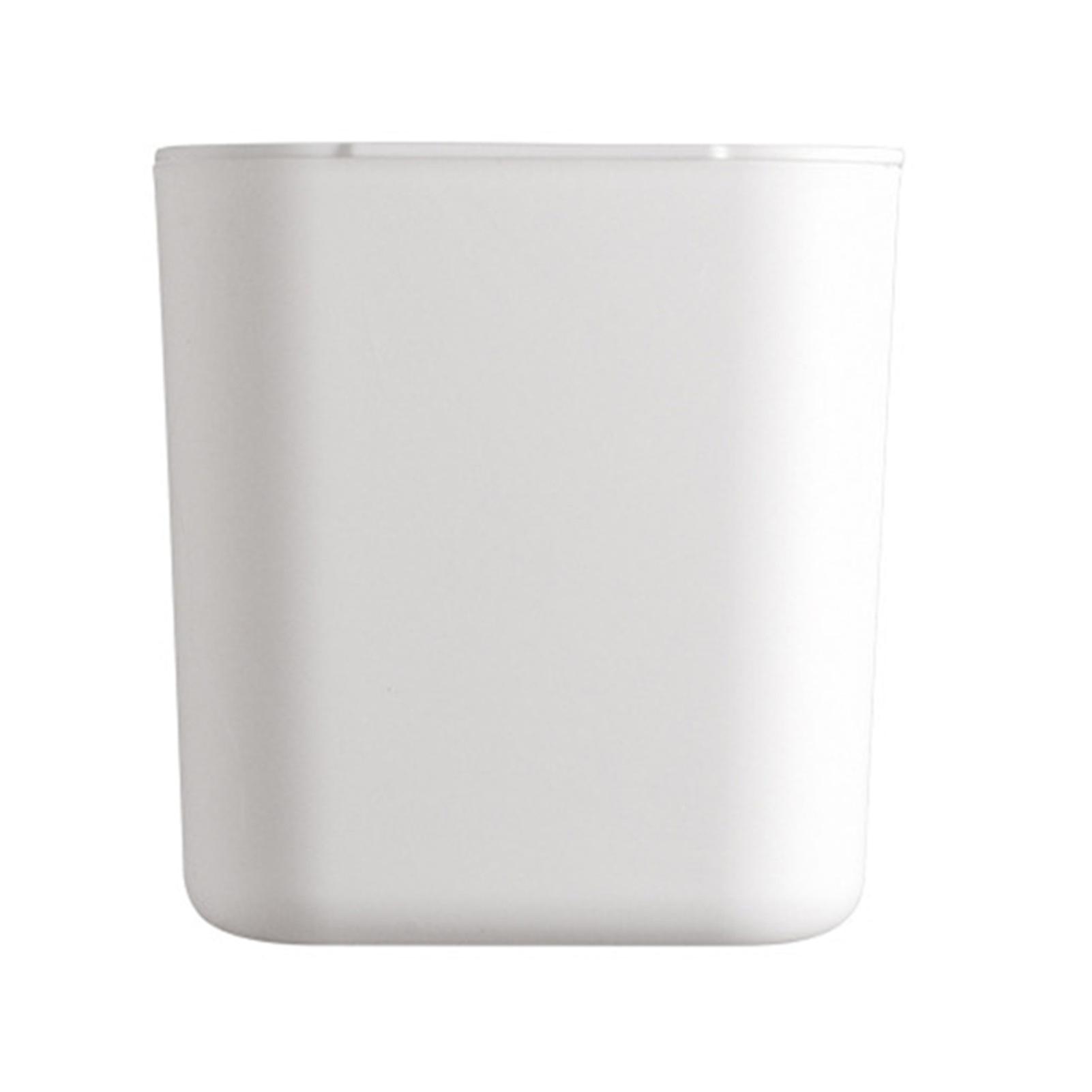 Mini Desktop Trash Can Table Sundries Storage Bins With Lids Compact Wastebasket