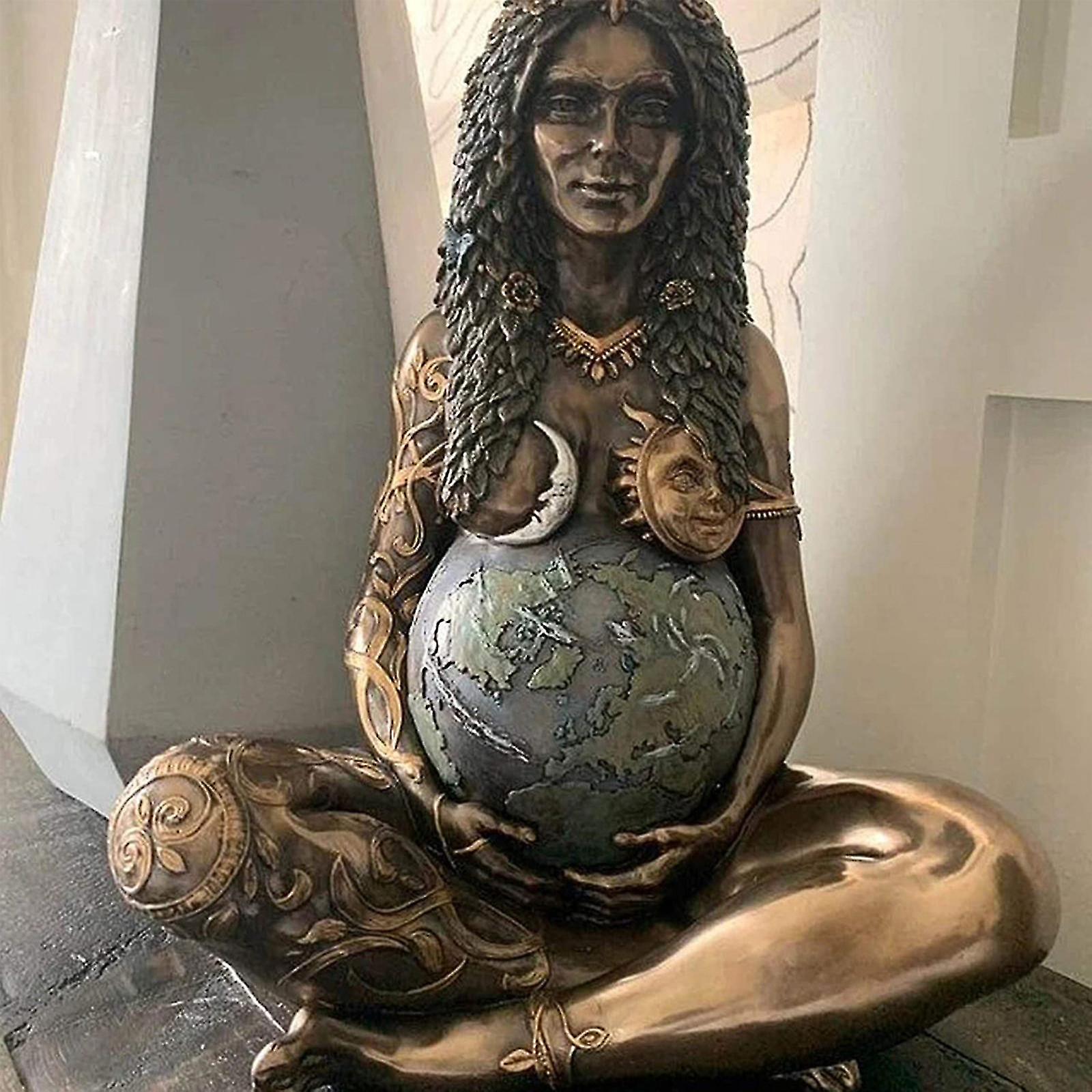 Oberon Zell Mother Earth Figurine Millenial Gaia Ornament 17.5cm main image 1