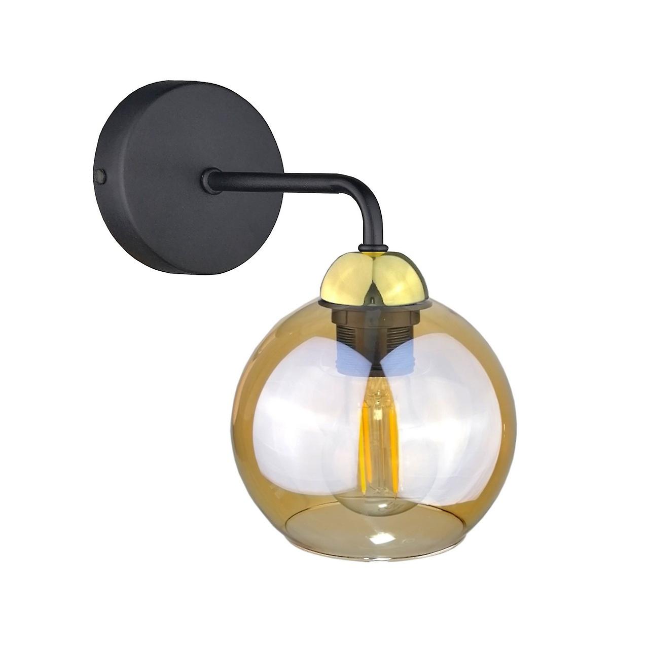 Keter Melle Dome Wall Lamp Gold, 23cm, 1x E27