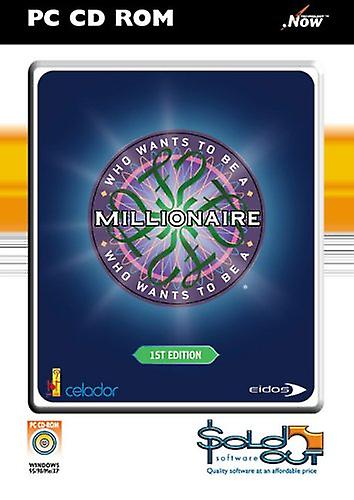 Who Wants To Be A Millionaire - 1st Edition (PC CD) - New & Sealed