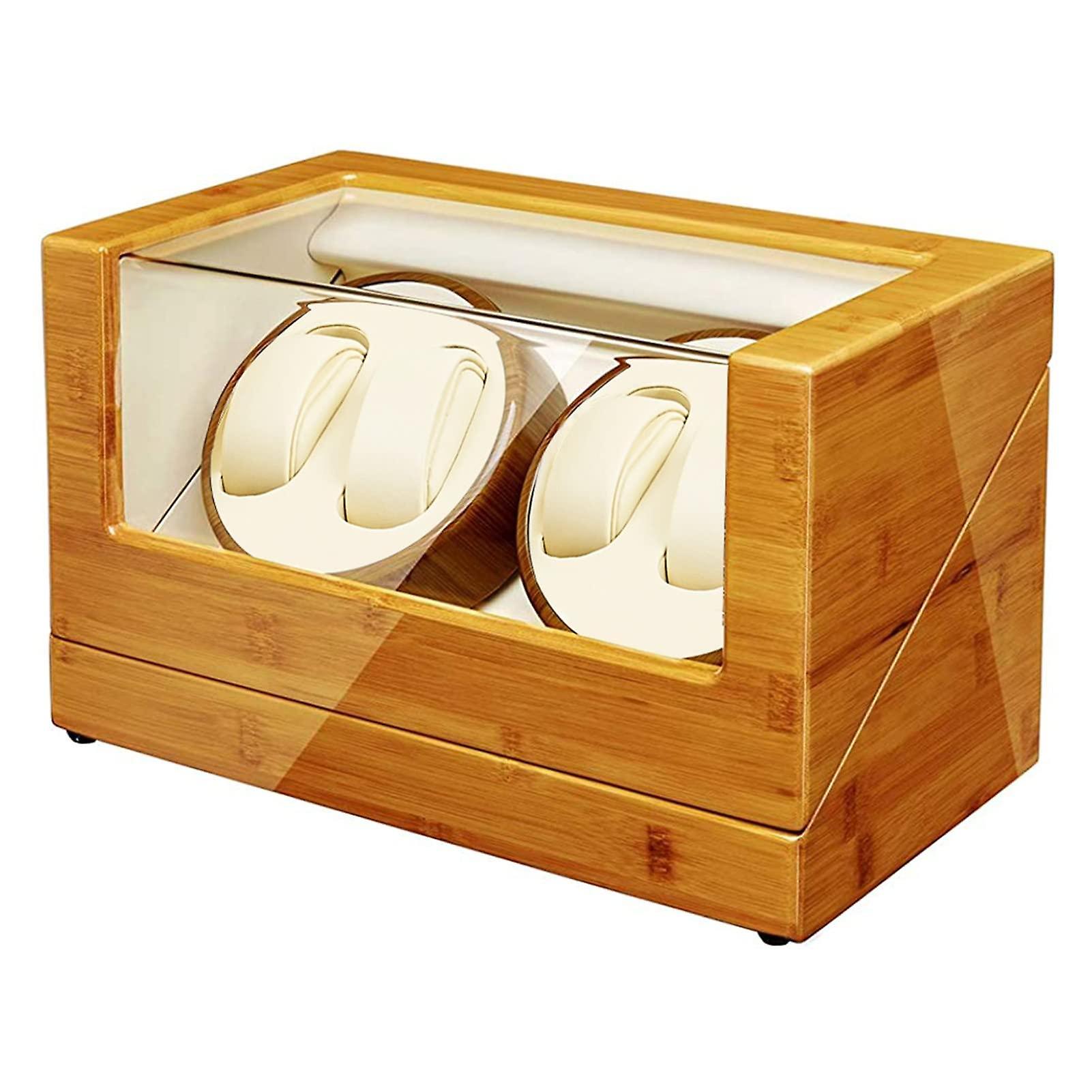 Automatic Watch Winder With Quiet Motor Watch Storage Box