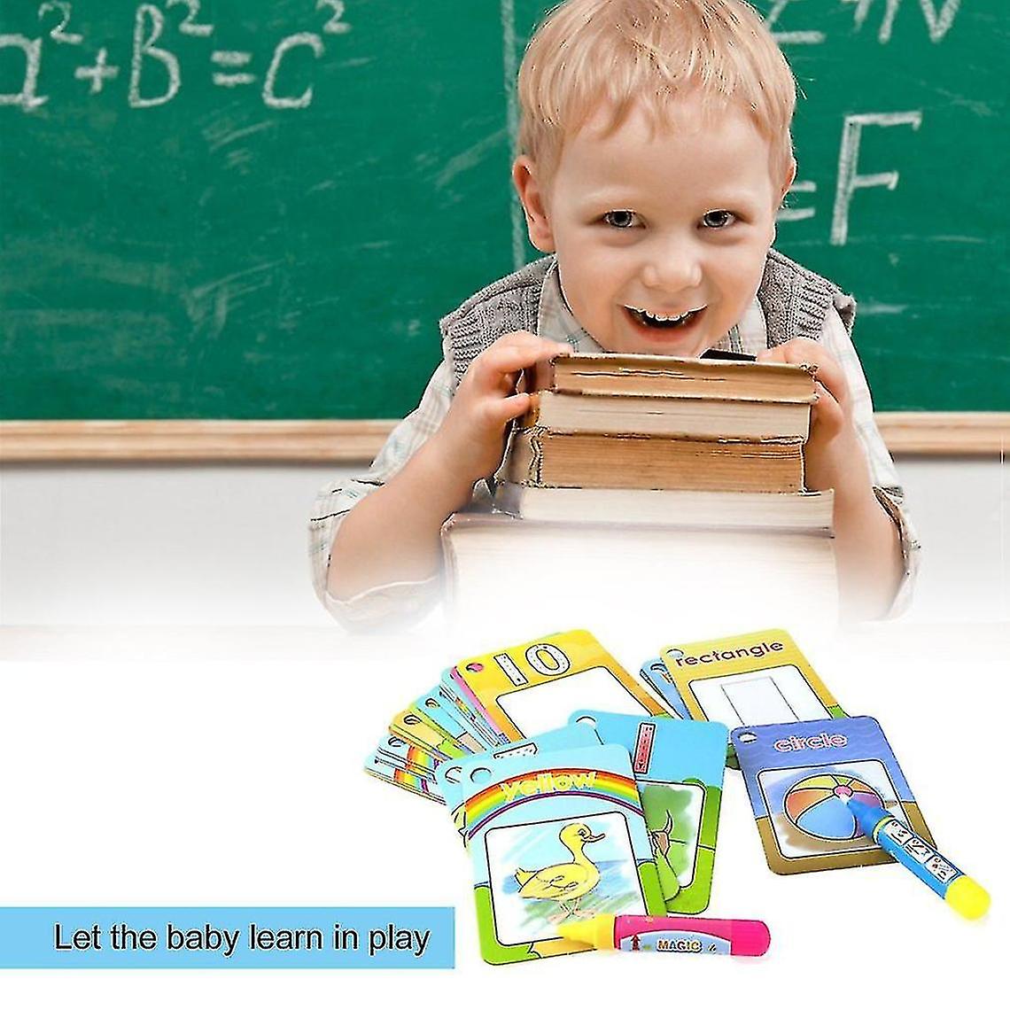 Magic Water Paint Eardifhood Education Recognition Card Colring Card