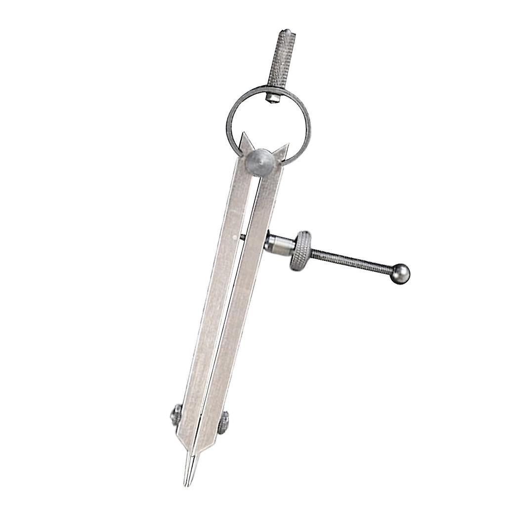 Precision adjustable Lockable Steel Divider Wing Leather Compass 250mm