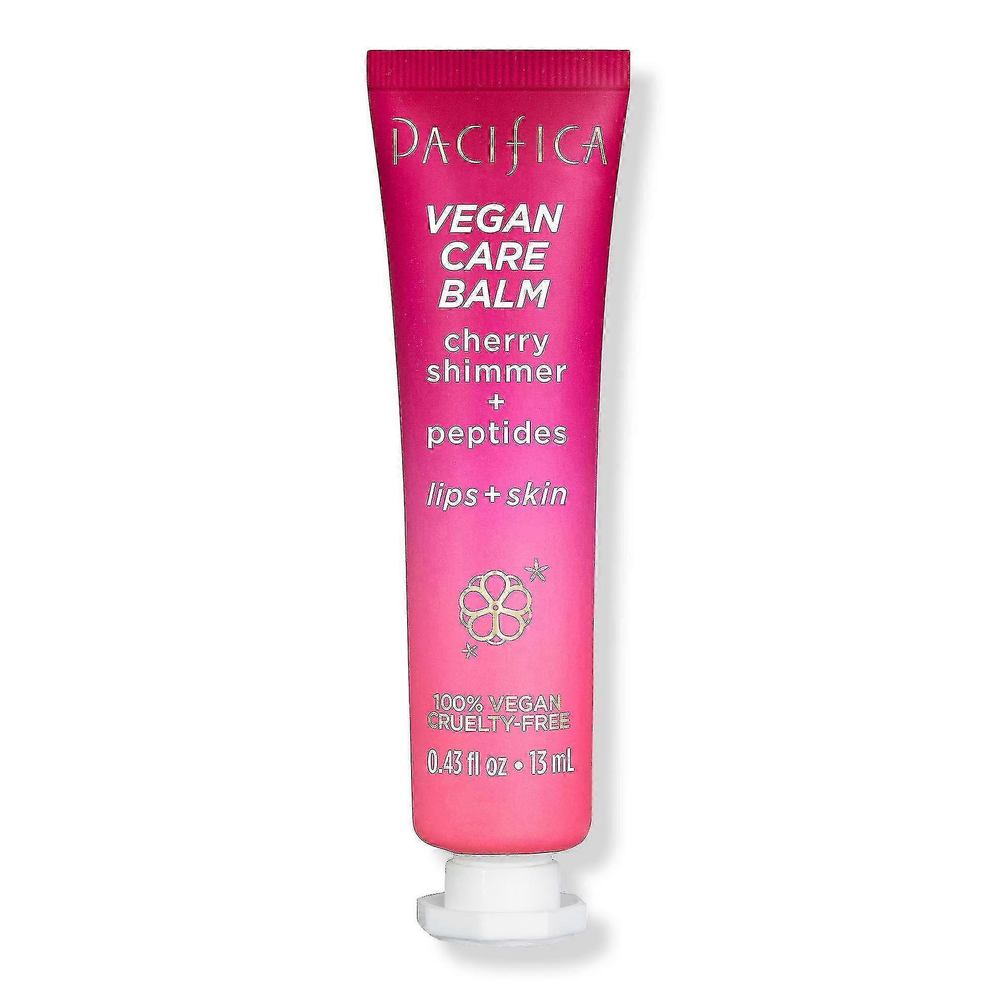 Pacifica Cherry Shimmer Vegan Care Balm With Peptides, 0.43 Oz