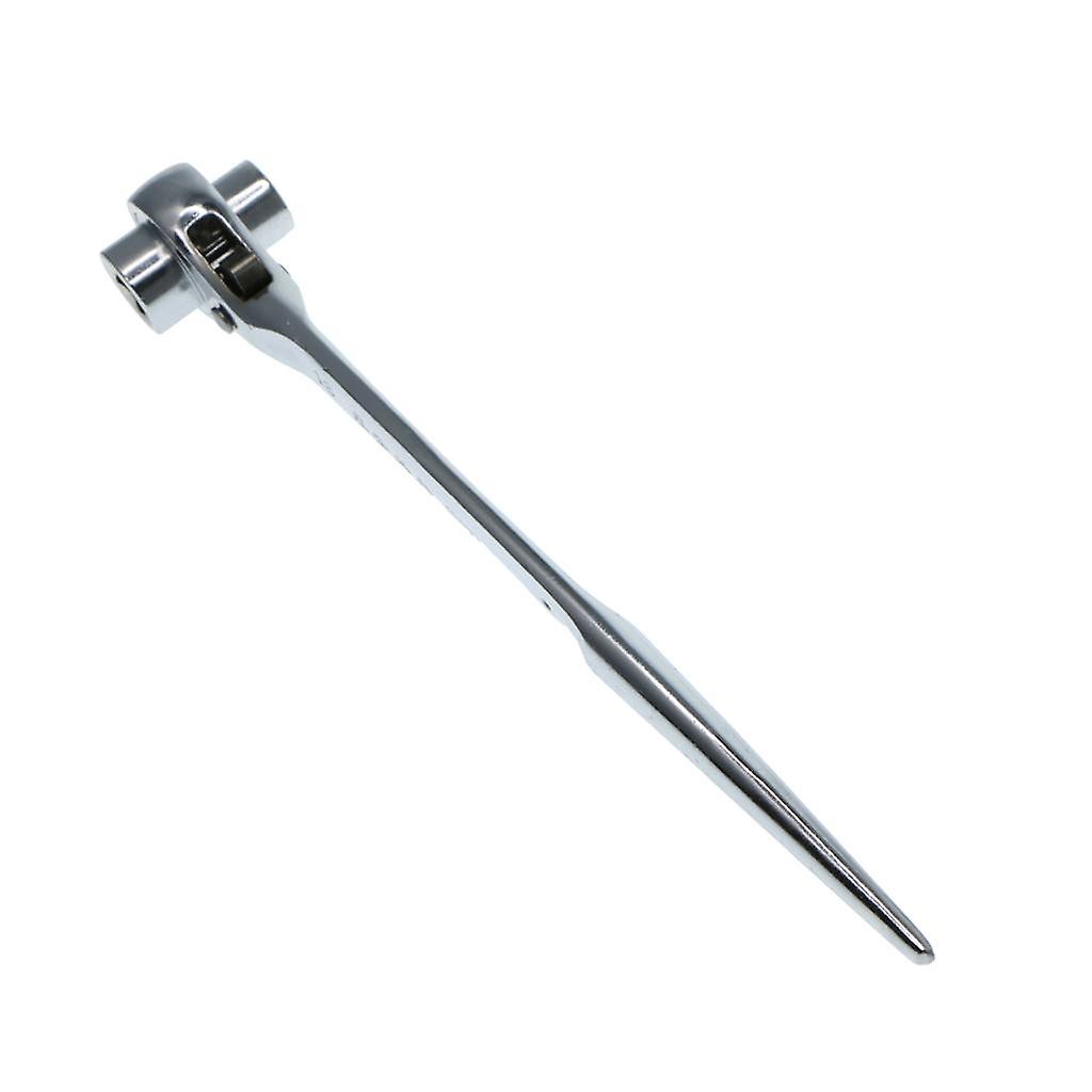 Scaffolding Scaffold Podger Ratchet Spanner Ratcheting Wrench Silver 21-22mm