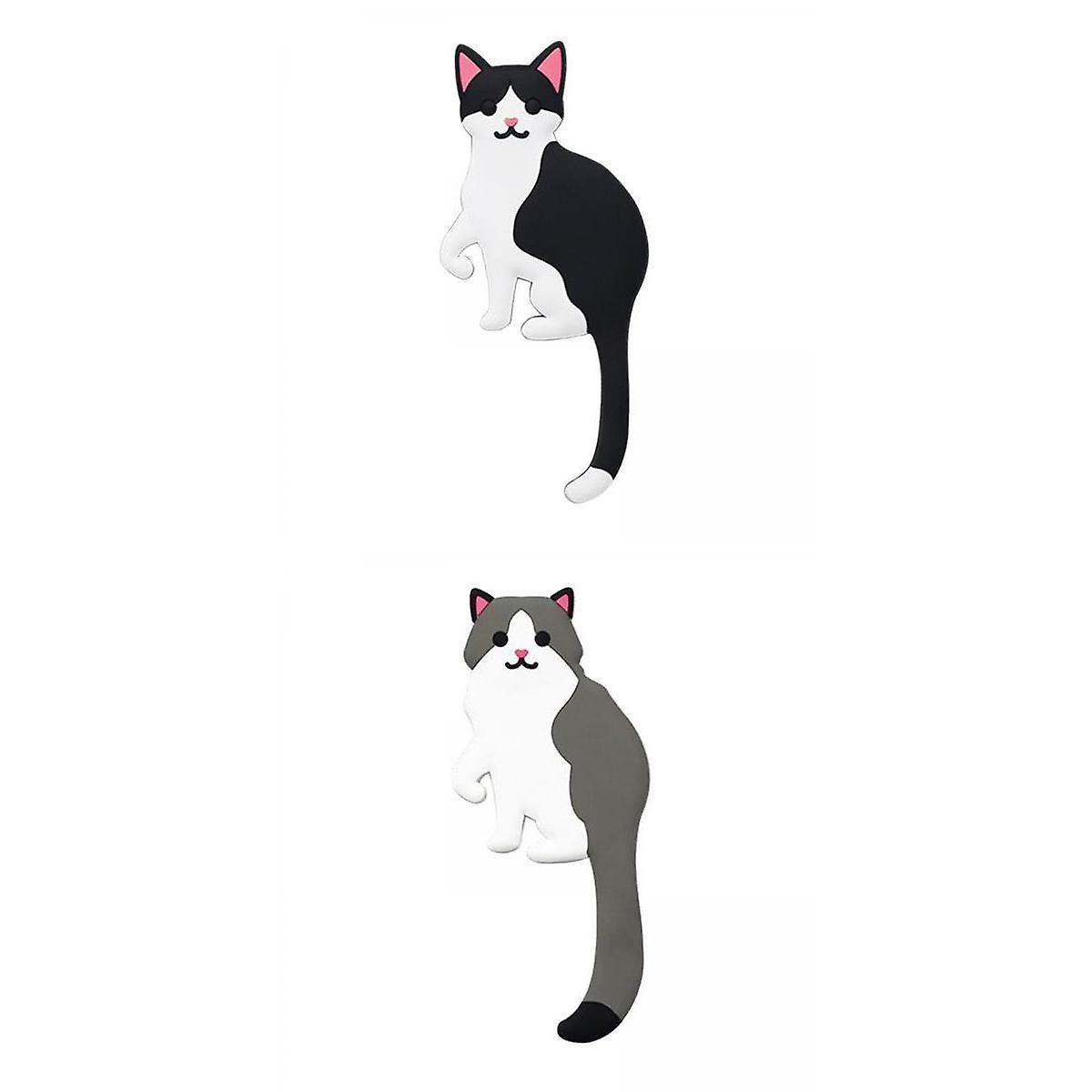 2x Adhesive Wall Hook Decorative Wall Hook for Kitchen Bathroom